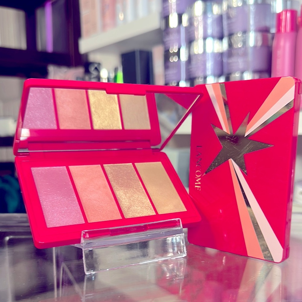 Lancome starlight highlighter palette four shades BNWOB